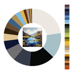 Colour wheel / palette