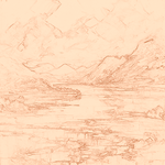 Sepia sketch