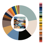 Colour wheel / palette