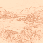 Sepia sketch