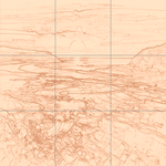 Sepia sketch with grid