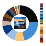 Colour wheel / palette