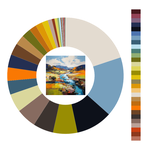 Colour wheel / palette