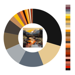 Colour wheel / palette