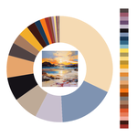 Colour wheel / palette