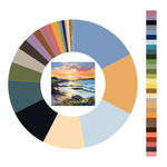 Colour wheel / palette