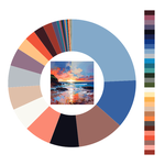 Colour wheel / palette