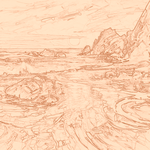 Sepia sketch