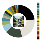 Colour wheel / palette