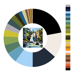 Colour wheel / palette