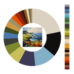 Colour wheel / palette