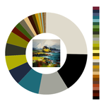Colour wheel / palette