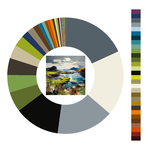 Colour wheel / palette