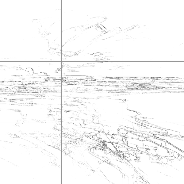 Sketch with grid