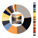 Colour wheel / palette