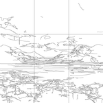 Line drawing with grid