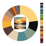 Colour wheel / palette