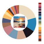 Colour wheel / palette