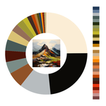 Colour wheel / palette