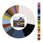 Colour wheel / palette