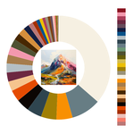 Colour wheel / palette