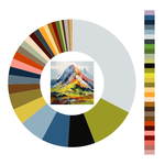 Colour wheel / palette