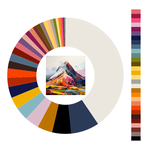 Colour wheel / palette