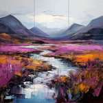Painting with grid