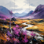 Painting with grid