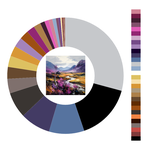 Colour wheel / palette