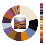 Colour wheel / palette