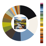 Colour wheel / palette