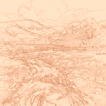 Sepia sketch