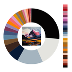 Colour wheel / palette