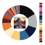 Colour wheel / palette