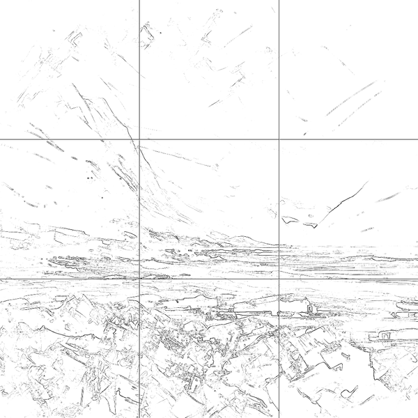 Sketch with grid