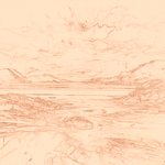 Sepia sketch