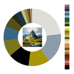 Colour wheel / palette