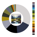 Colour wheel / palette