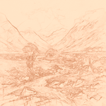 Sepia sketch