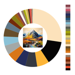 Colour wheel / palette