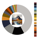 Colour wheel / palette