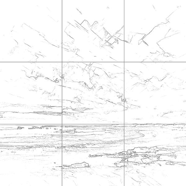 Sketch with grid