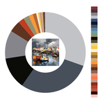 Colour wheel / palette