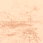 Sepia sketch