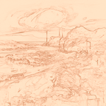 Sepia sketch