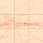 Sepia sketch with grid