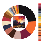 Colour wheel / palette