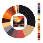 Colour wheel / palette