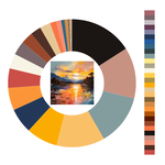 Colour wheel / palette